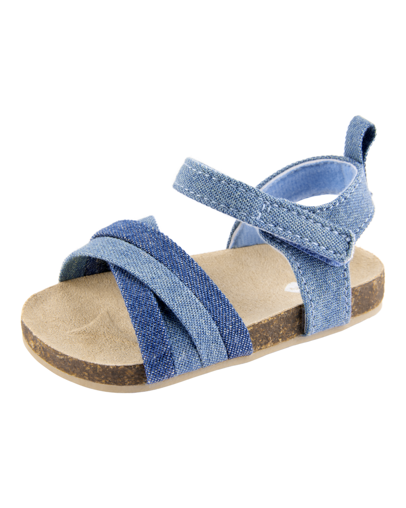 Baby Casual Chambray Sandals, image 6 of 6 slides