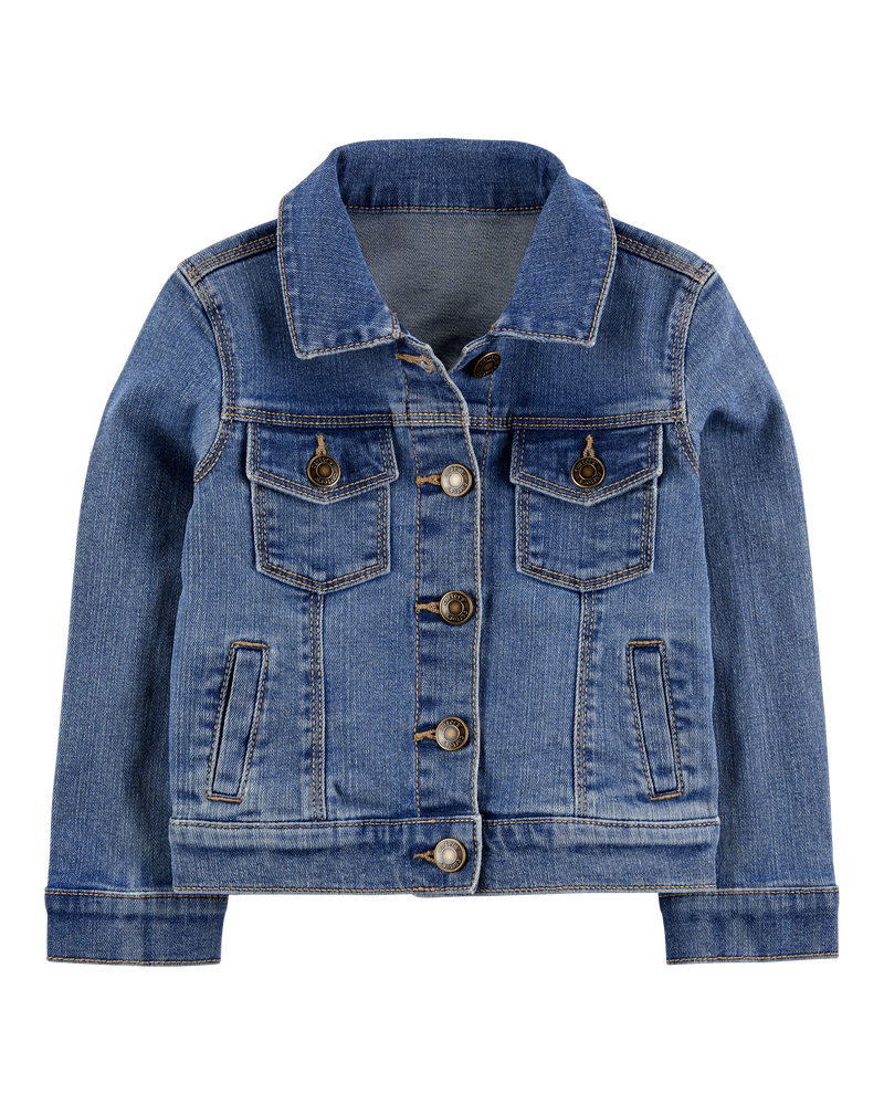 Toddler Denim Jacket, image 1 of 2 slides