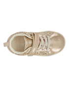 Toddler High-Top Glitter Sneakers - Gold, image 4 of 7 slides