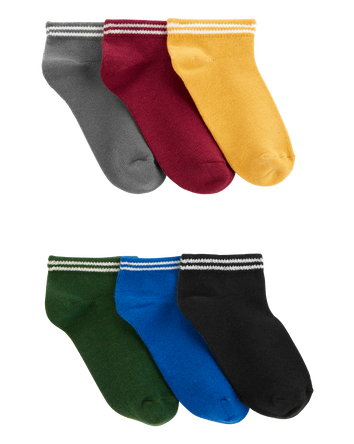 Kid 6-Pack No-Show Socks, 