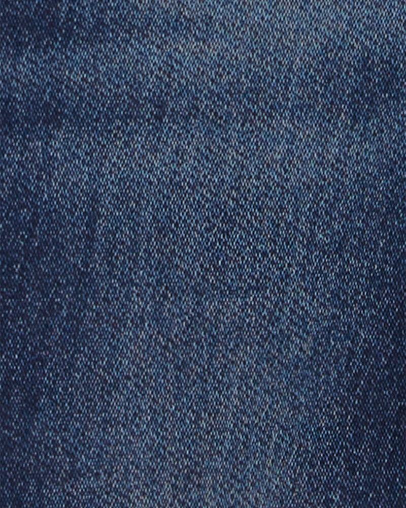 Baby Knit Denim Suspender Jeans, image 3 of 5 slides