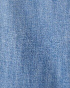Baby Organic Cotton Chambray Jumpsuit, image 3 of 4 slides