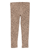 Baby Cotton Leopard Stretch Leggings, image 1 of 5 slides