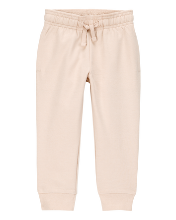 Toddler Pull-On Drawstring Joggers - Khaki, 