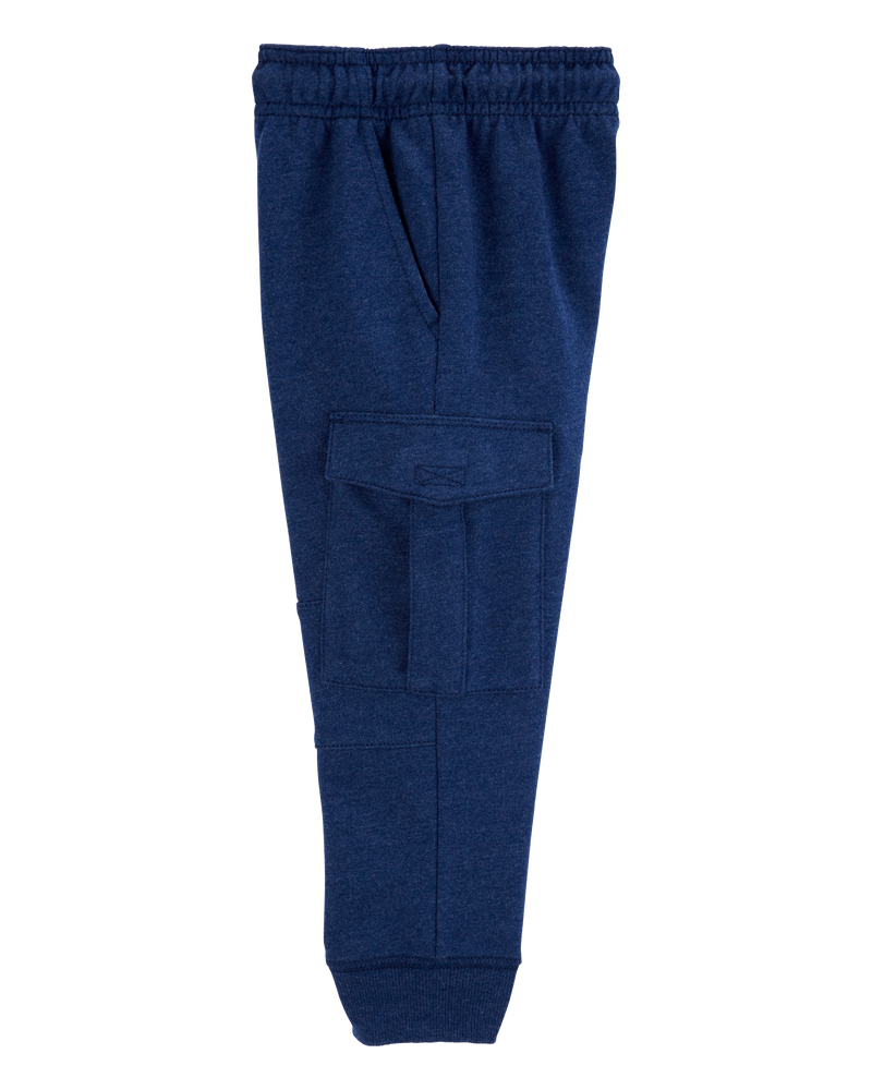 Baby Pull-On Knit Cargo Pants, image 3 of 5 slides