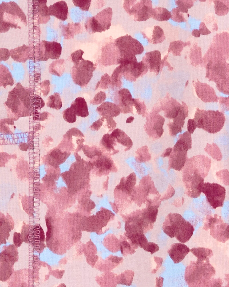 Kid Abstract Print Leggings - Pink, image 4 of 5 slides