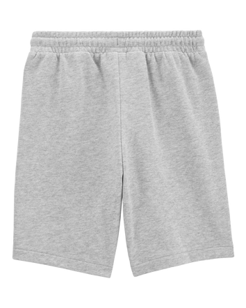 Kid Drawstring Lounge Short - Grey, 