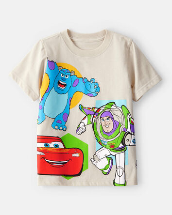 Toddler Pixar Character Short-Sleeve Graphic Tee - Cream, 