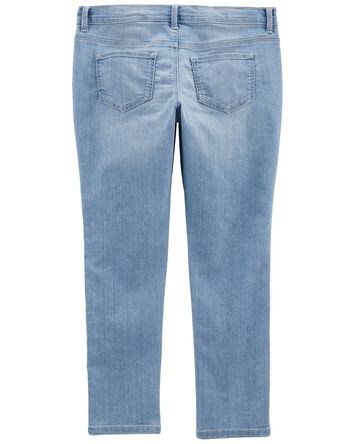 Kid Light Blue Wash Super Skinny-Leg Jeans, 