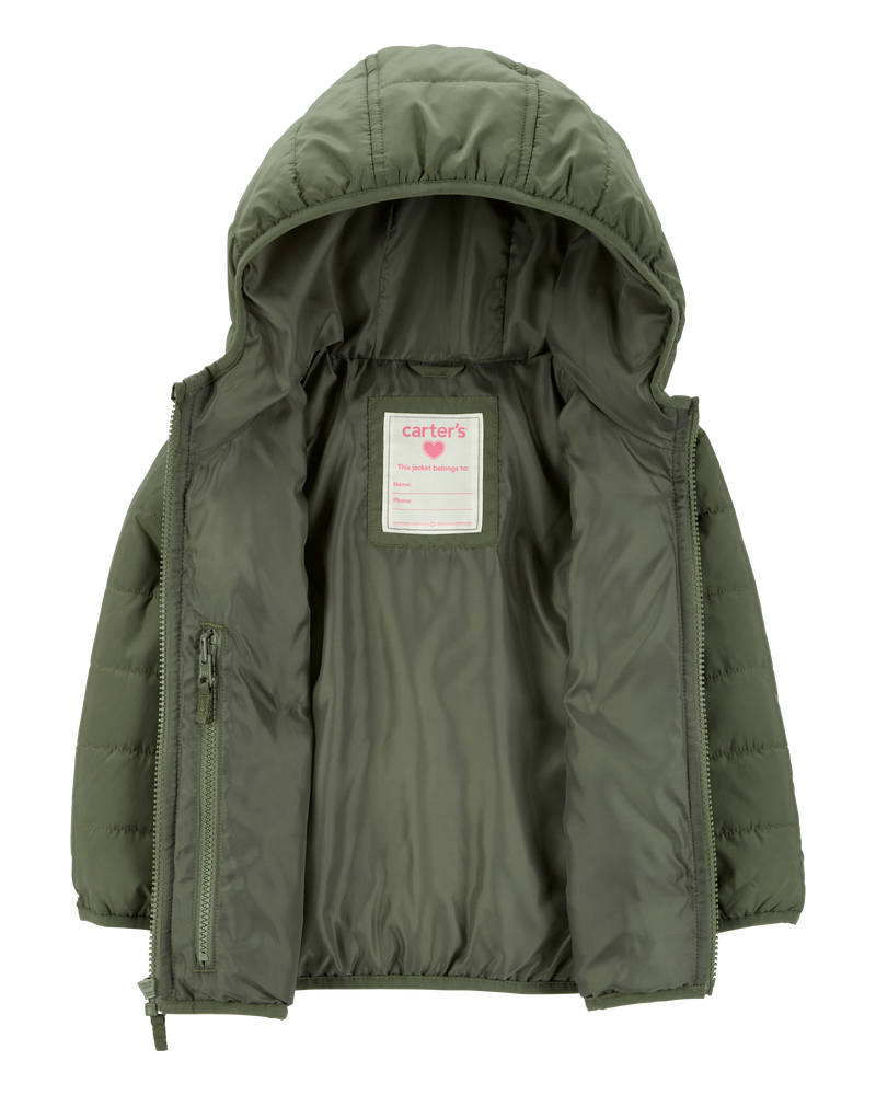 Toddler Packable Pocket Puffer, image 4 of 6 slides