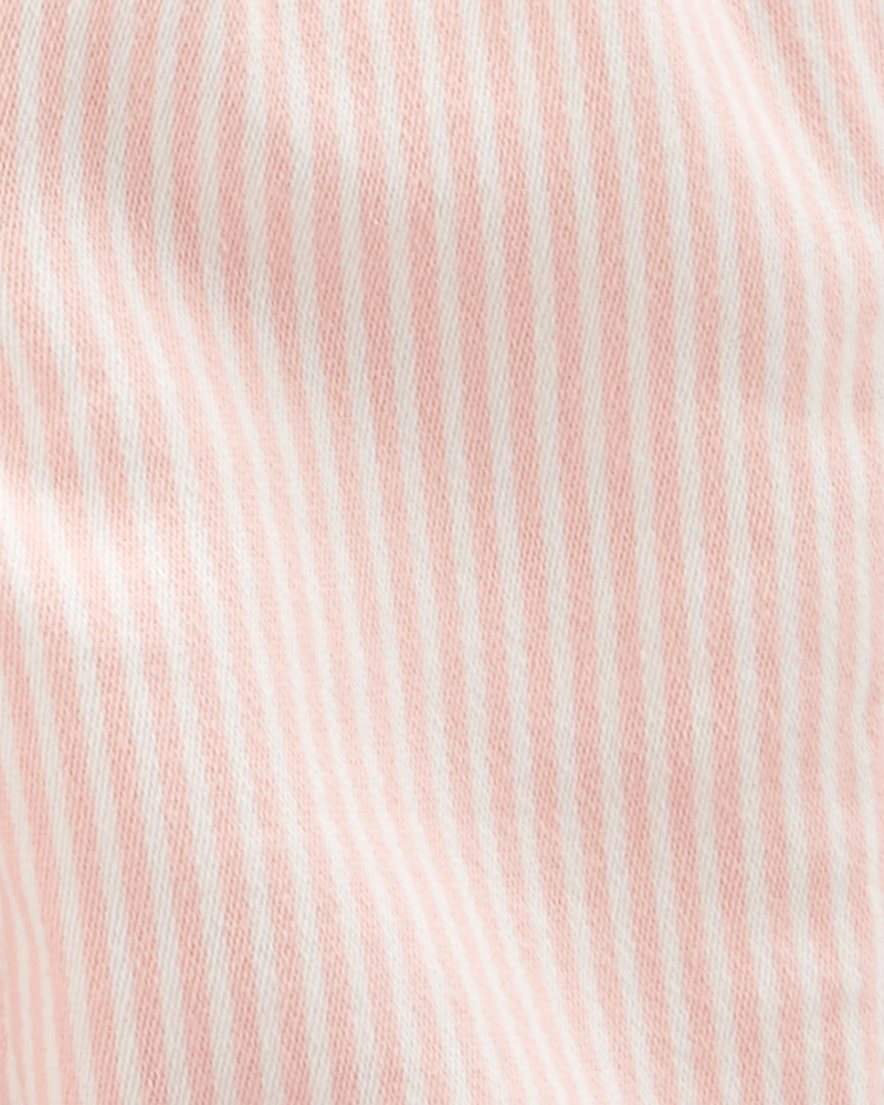 Baby Denim Hickory Stripe Overalls, image 4 of 4 slides