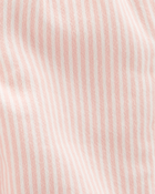 Baby Denim Hickory Stripe Overalls, image 4 of 4 slides