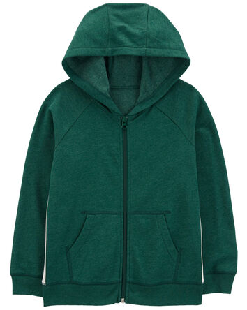 Zip-Up Fleece Hoodie, 