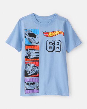 Kid Hot Wheels™ Short-Sleeve Graphic Tee - Blue, 
