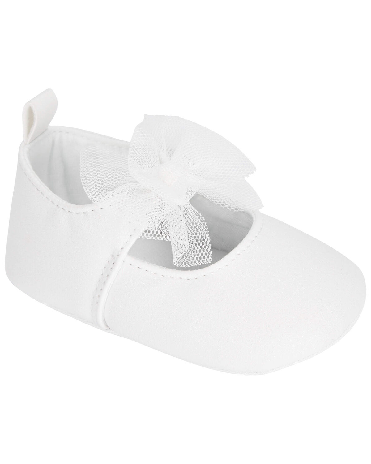 White Baby Mary Jane Dress Shoes