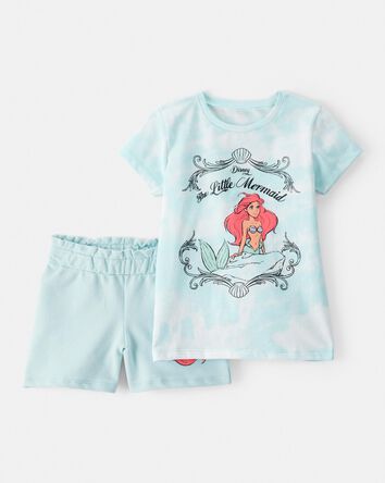 Toddler 2-Piece Little Mermaid Outfit Set, 