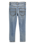 Baby Sun Faded Light Wash Skinny-Leg Jeans, image 2 of 4 slides
