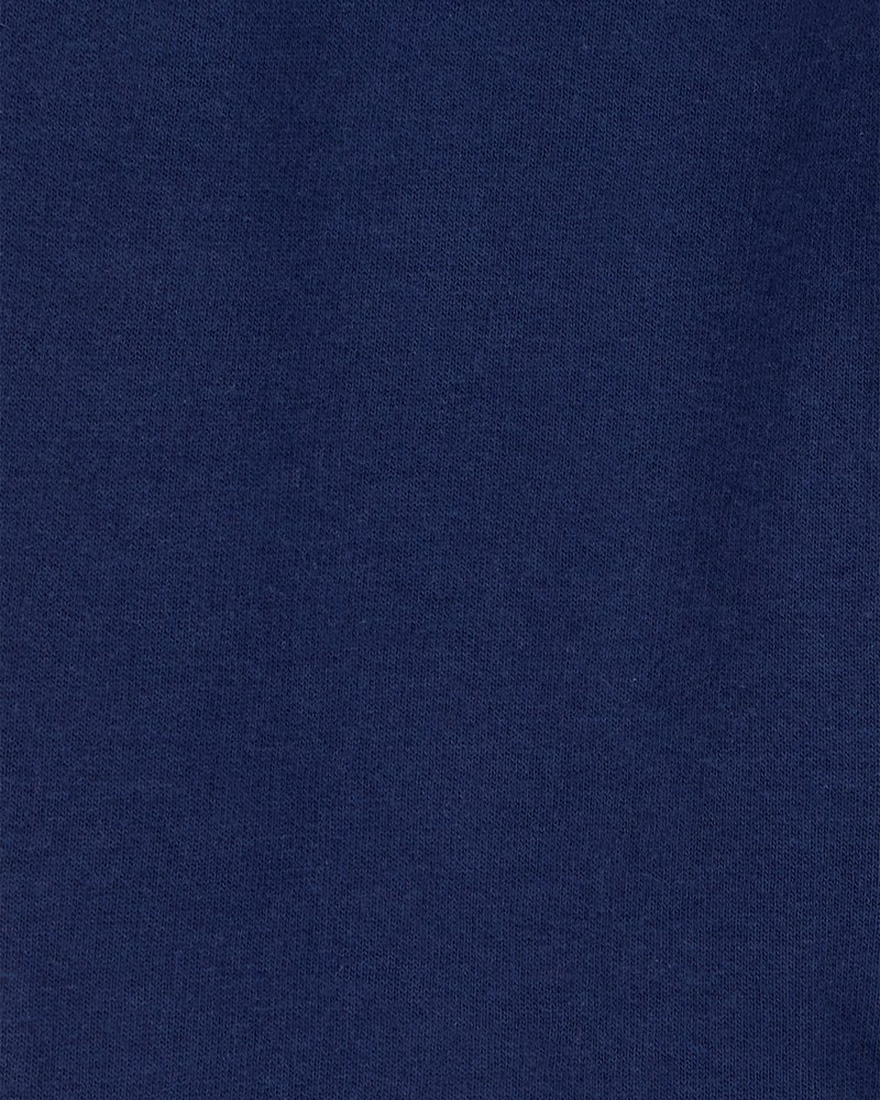 Toddler Pull-On Drawstring Joggers - Blue, image 5 of 6 slides