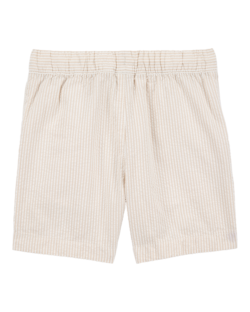 Kid 2-Piece Button-Down & Shorts Outfit Set, image 5 of 6 slides
