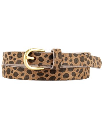 Cheetah Print Belt, 