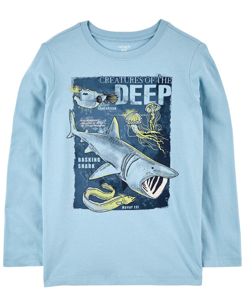 Kid Creatures Of The Deep Graphic Tee, image 1 of 3 slides