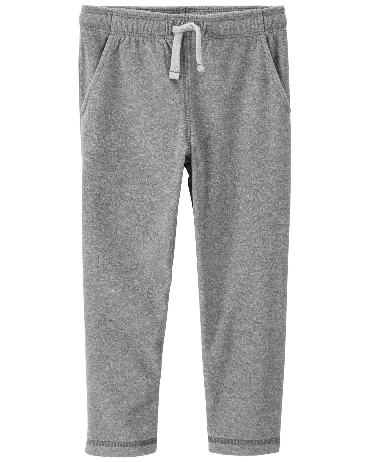 Grey Baby PullOn Fleece Pants
