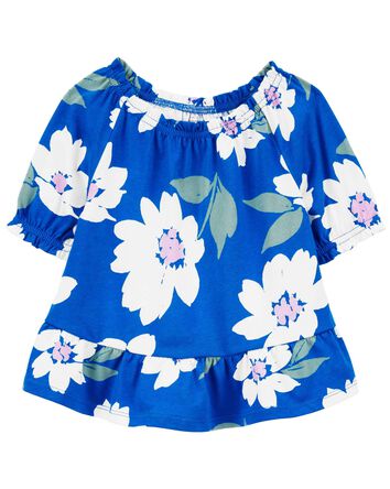 Baby Floral Jersey Top, 