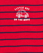 Baby Red Car 3-Piece Jumpsuit Set, image 2 of 4 slides