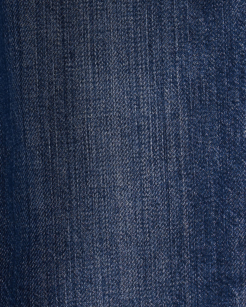 Toddler Pull-On Denim Pants - Blue, image 3 of 4 slides