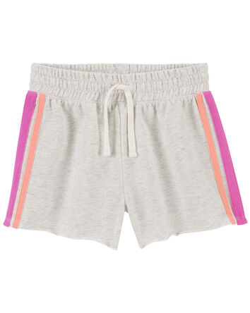 Kid Striped Drawstring Shorts, 