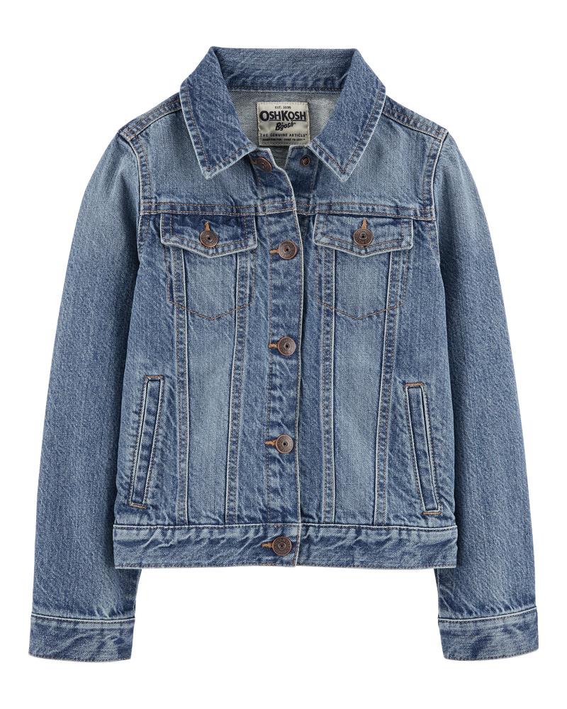 Kid Denim Jacket - Medium Wash, image 1 of 1 slides
