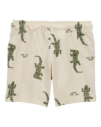 Baby Alligator Pull-On Shorts, 