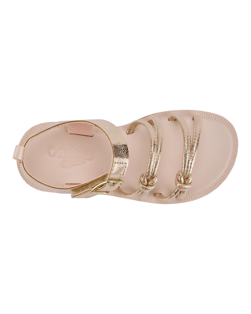 Toddler Casual Sandals - Gold, image 4 of 6 slides