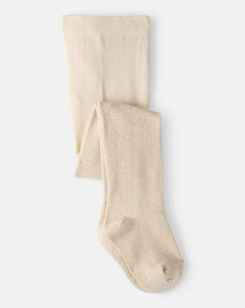Girls Tights - Beige, 