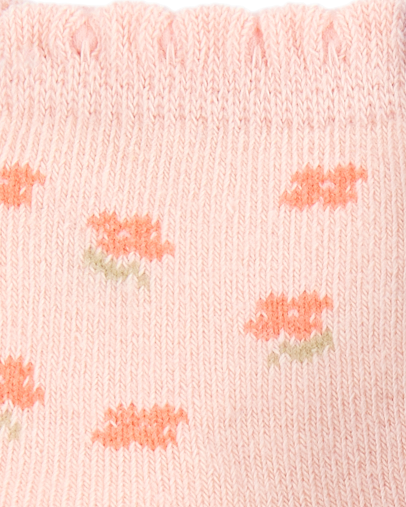 Baby Girl 6-Pack Floral Ruffle Booties, image 7 of 8 slides