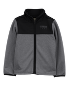 Kid 2-Piece OshKosh Logo Zip Jacket & French Terry Pants Set, image 3 of 7 slides