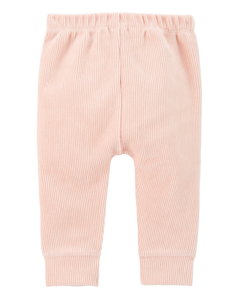 Baby Pull-On Velour Pants, image 2 of 7 slides