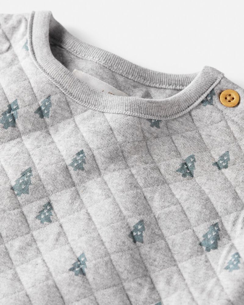 Baby 2-Piece Quilted Set Made With Organic Cotton, image 3 of 5 slides