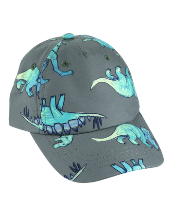 Kid Dinosaur Swim Cap - Green, 