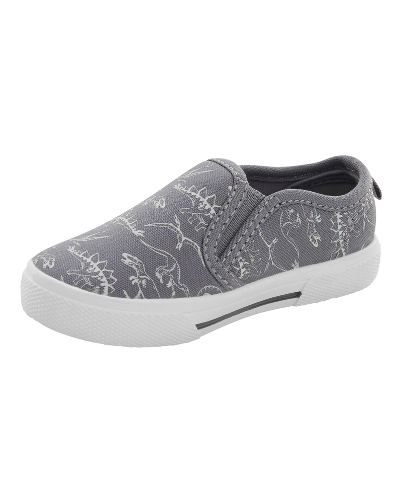 Toddler Dinosaur Slip-On Sneakers, image 6 of 7 slides