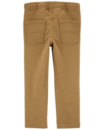 Toddler Pull-On Khaki Pants, 