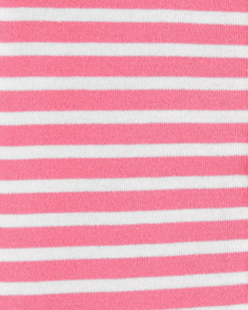 Baby 1-Piece Striped 100% Snug Fit Cotton Romper Pajamas, image 2 of 2 slides