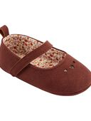 Brown - Baby Soft Sole Mary Jane Shoes