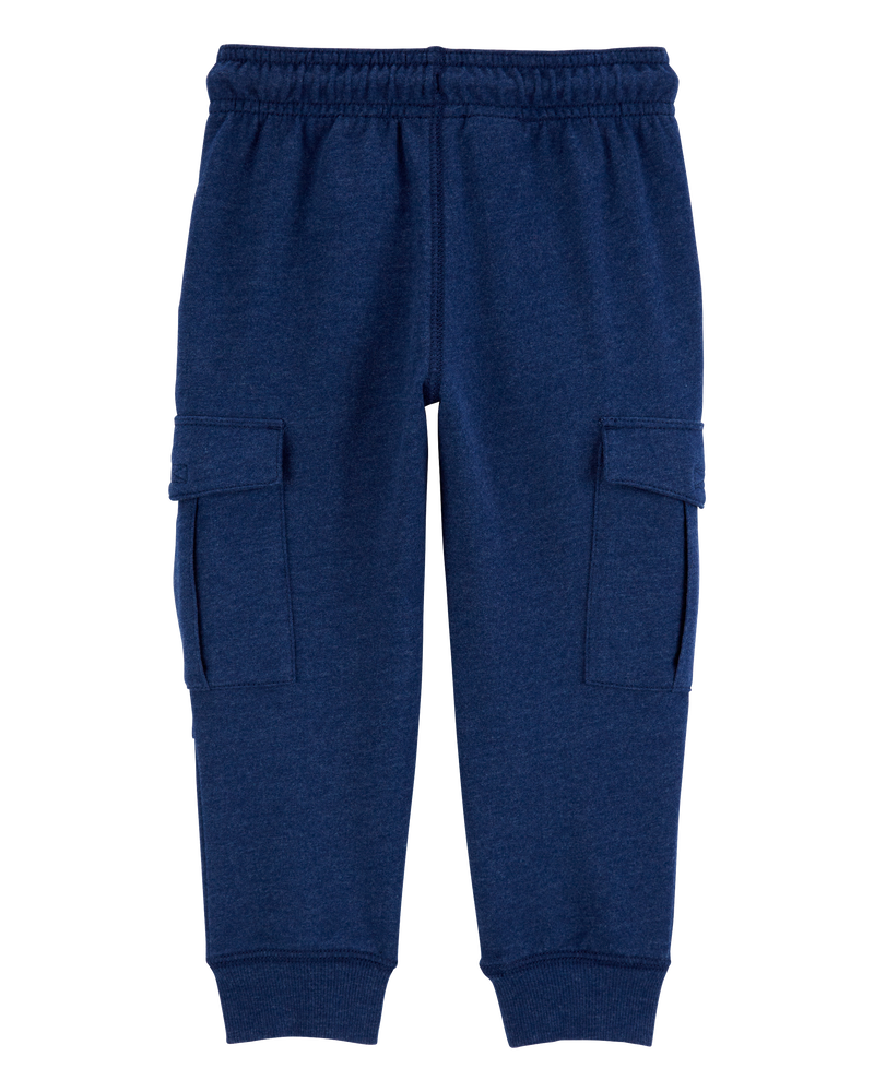 Baby Pull-On Knit Cargo Pants, image 2 of 5 slides