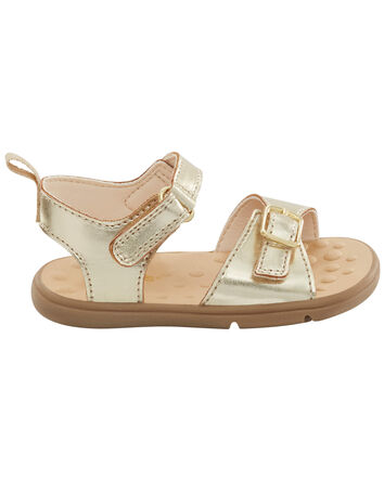 Baby Every Step® Gold Sandals, 