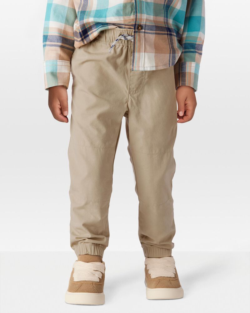 Toddler Drawstring Joggers, image 1 of 7 slides