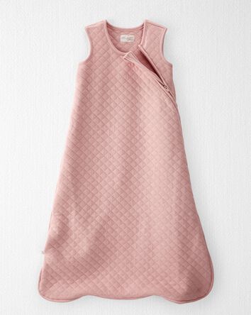 Baby Girl Double Knit Zip Wearable Blanket, 