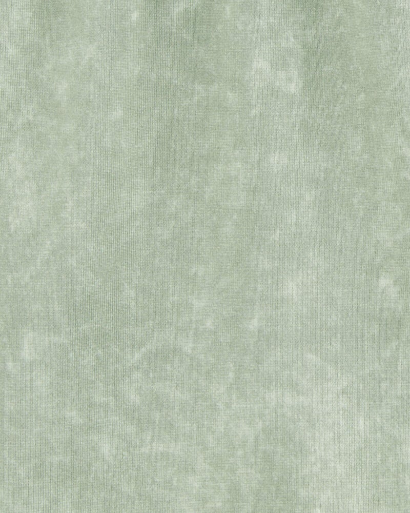 Toddler Solid Pull-On Knit Shorts - Green, image 5 of 6 slides