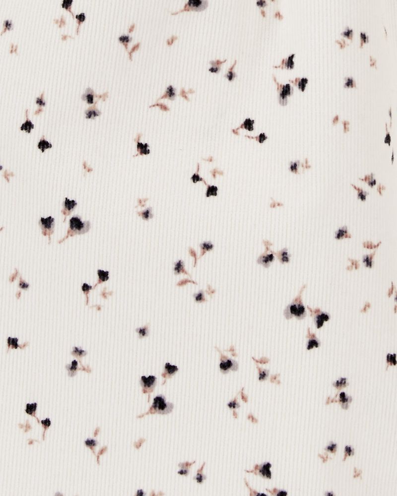 Baby Floral Corduroy Dress, image 4 of 5 slides