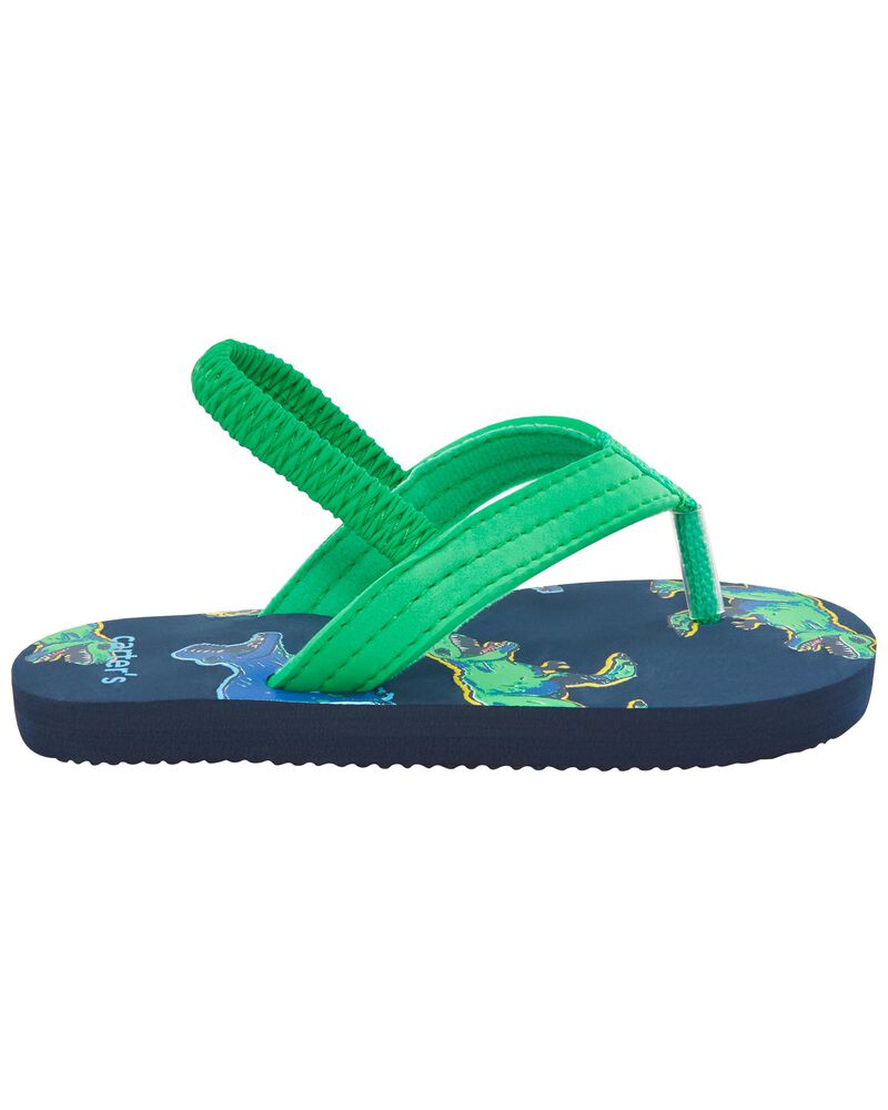 Dinosaur Flip Flops, image 5 of 6 slides